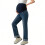 Damen Slim Straight Hose mit elastischem Bund, atmungsaktiv 1