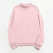 Sudaderas de cuello redondo para mujer, otoño 2024, estilo casual, corte holgado, manga larga, prenda básica de moda.