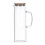Labeleph Fruit Juice Jug Transparent 1Pack Tea Drinking Family Present 1