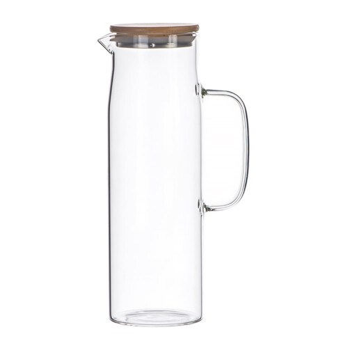 Labeleph Fruit Juice Jug Transparent 1Pack Tea Drinking Family Present