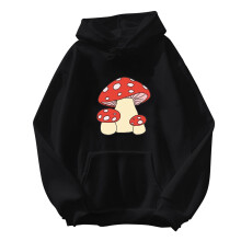 Sweats à capuche pour femmes et filles, sweat à capuche mignon en forme de champignon pour adolescentes, sweats à col rond