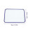 Enamel Bake Enamel Baking Roasting Tray Rectangular Serving Dish Pie Baking 10.61x7.47x0.98in 4