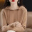 Women's Oversized Turtleneck Knit Sweater 5