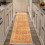 Dywan Vintage Orange Runner 2x8 stóp, ognioodporny 1