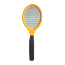 Fly Swatter,Powerful Insect Killer Electric Fly Swatter,Battery Operated Design Safe with Protection Switch Mosquito Zapper,Yellow