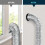 6 tommer ABS-kanalflangeforbindelse 150 mm 5