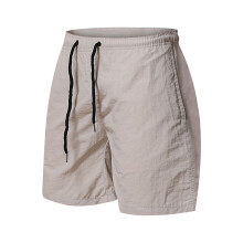 Heren sportshorts, sneldrogende gym- en hardloopshorts, cargo-wandelshorts, geschikt voor fitness- en strandactiviteiten, grijs XL