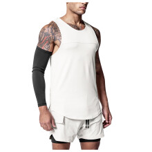 Mens Undershirts Ultra Slimming Body Shaper Workout Active Tank Tops