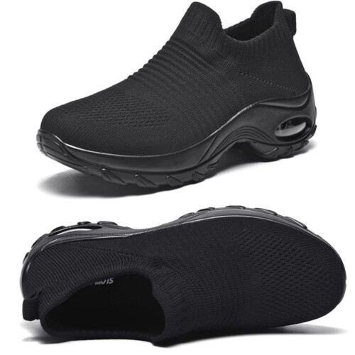 Γυναικεία slip-on αθλητικά παπούτσια για περπάτημα, ορθοπεδικά, άνετα αθλητικά 1