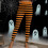 Γυναικείο παντελόνι γιόγκα με ρίγες για το Halloween – Μαλακά κολάν από μετάξι, 4