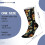 67Socks Graphic Crew-sokker, 6-pak 4
