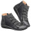 Γυναικείες μπότες UTTOASFAY Casual, φλατ, δερμάτινες μπότες, ρετρό, με κορδόνια, με 2