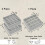 Set organizator sertare: 24 de celule + 16 celule, gri 2