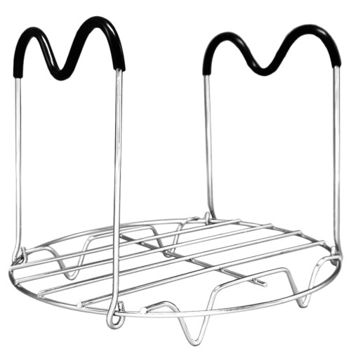 Grille de cuisson en acier inoxydable avec poignées (1 pièce) 2