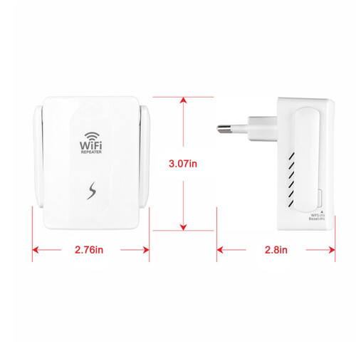 Ενισχυτής σήματος WiFi Extender 300M για το σπίτι – Κάλυψη 5000τ.μ., Ασύρματος αναμεταδότης 2