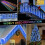 LED-meteorenregen lichtslinger blauw 288-LED8-buis 2