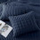 Navy Blue Queen Quilt Set, 100% Microfiber Polyester, 3-Pc 4