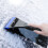 Multi-Functional Snow Shovel Ice Scraper Brush for All 4
