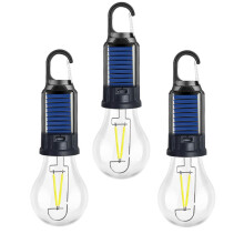 Ampoules solaires LED globe – Étanche, à suspendre, lot de 4