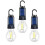 Ampoule solaire LED globe étanche IP68 1