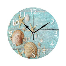 DESIGNICE Wall Clock Modern Living Room Wall Decor Long-Lasting Use Home and Office Modern Wall Clock,517