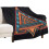 Southwest abstract throw blanket red brown 40x50 inch 1