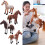Cheval en peluche - 4 styles 4