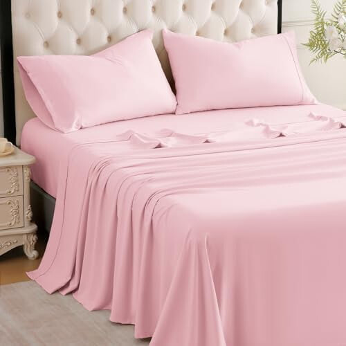 Ensemble de draps en microfibre pour lit simple – Gris foncé, 3 pièces