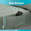 Ensemble de draps King 6 pièces en microfibre à poches profondes avec côtés 3