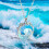 Σετ κολιέ και σκουλαρίκια Oceans Oath Blue Wave από ασήμι 8