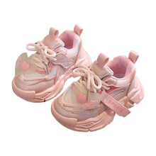 Boys And Girls Sneakers For Baby Solid Color Loose Cute Comfortable Sports Shoes Casual Non-slip Breathable Running Shoes