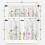 Watercolour Floral Kitchen Curtain Set 3 pcs 5