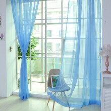 2-delige polyester vitragegordijnen 39x106 inch