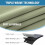 Cortinas opacas Sage con aislamiento térmico, 2 paneles de 45 pulgadas. 4
