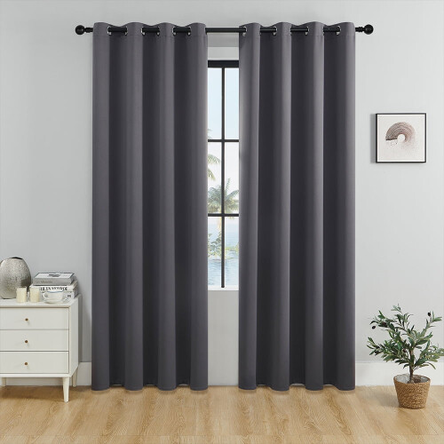 Blackout Thermal Curtains for Bedroom, 1 Panel 1