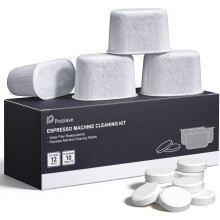 12er-Pack Aktivkohle-Wasserfilter und 10er-Pack Reinigungstabletten für Breville Espressomaschinen, Breville Reinigungsset – Espressozubehör
