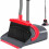 Ensemble balai et pelle à poussière avec manche réglable 1
