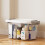 Stackable Storage Bins with Locking Lids, Garage/Office Organizer for Clothes/Toys, Heavy-Duty Plastic Storage Box 4