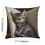 Housse de coussin décorative motif chat en coton 45 x 45 cm 3