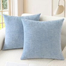 Chenille putetrekk 45 x 45 cm sett med 2
