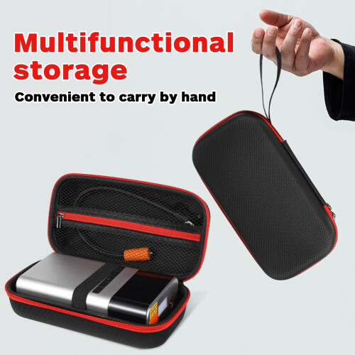Luftpumpe Opbevaringspose Organizer Kompressor Etui Oppustning Sort 2