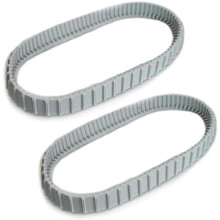 (Lot de 2) Chenilles grises de rechange pour robots nettoyeurs de piscine Maytronics Dolphin, référence 9983152-R2. Pièces détachées Dolphin.