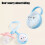 Silicone Pacifier Holder Chain with Storage Case 1 Set 6