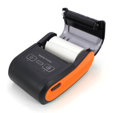 203dpi 58mm Thermal Label & Receipt Printer with BT/USB, Compatible with Restaurants & Retail Stores