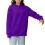 Damen-Sweatshirt mit langen Ärmeln, einfarbig, lässiger Kapuzenpullover, Größen S-4XL 1