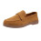 Γυναικεία Μοκασίνια Slip-on + Memory Foam, Διαθέσιμα σε Μεγάλα Πλάτη 39Χακί 1