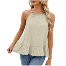 Dames lente/zomer effen strapless bandeau blouse – Mouwloze kanten camisole, zacht en ademend, geschikt voor casual, feestjes en vakantie.