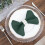 20 Pieces 17" Hunter Green Polyester Luncheon Napkins Wedding 6