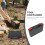 Portable Hard Case Tool Box Black Plastic Organizer Sturdy Maintenance Toolbox 3