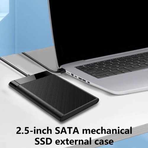 Θήκη σκληρού δίσκου USB τύπου C για μονάδα δίσκου SATA3.0 2,5 ιντσών, κουτί αποθήκευσης 6 1